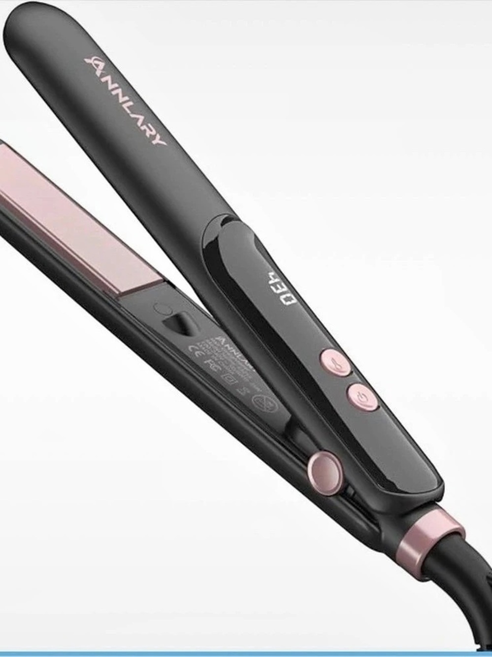 Ankierly Hair Straightener Black & Pink NWT